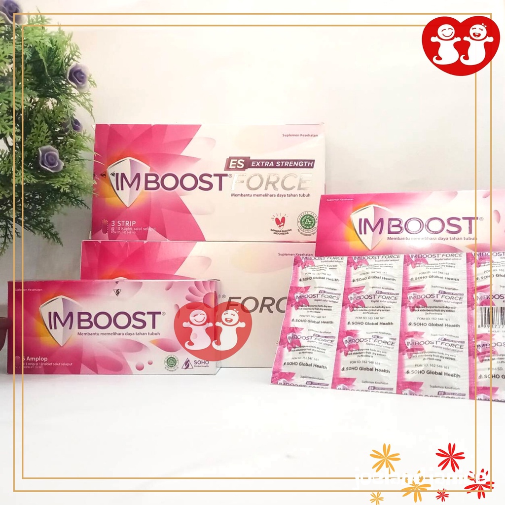 IMBOOST Tablet - Imboost Immunity Daya Tahan Tubuh 10tabs