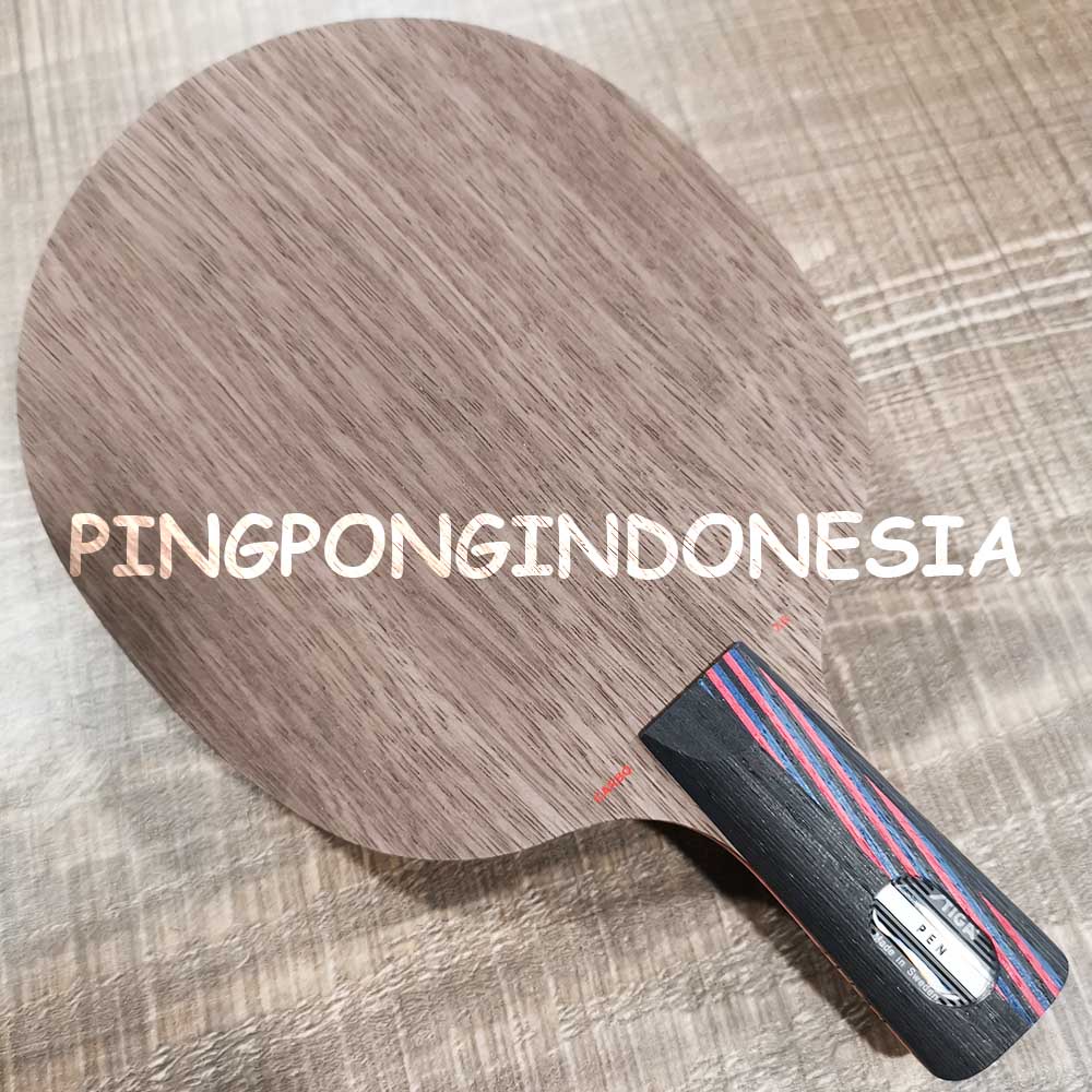 Stiga Carbo 7.6 JTTAA - Penhold - Blade Kayu Pingpong Tenis Meja Bat Bet