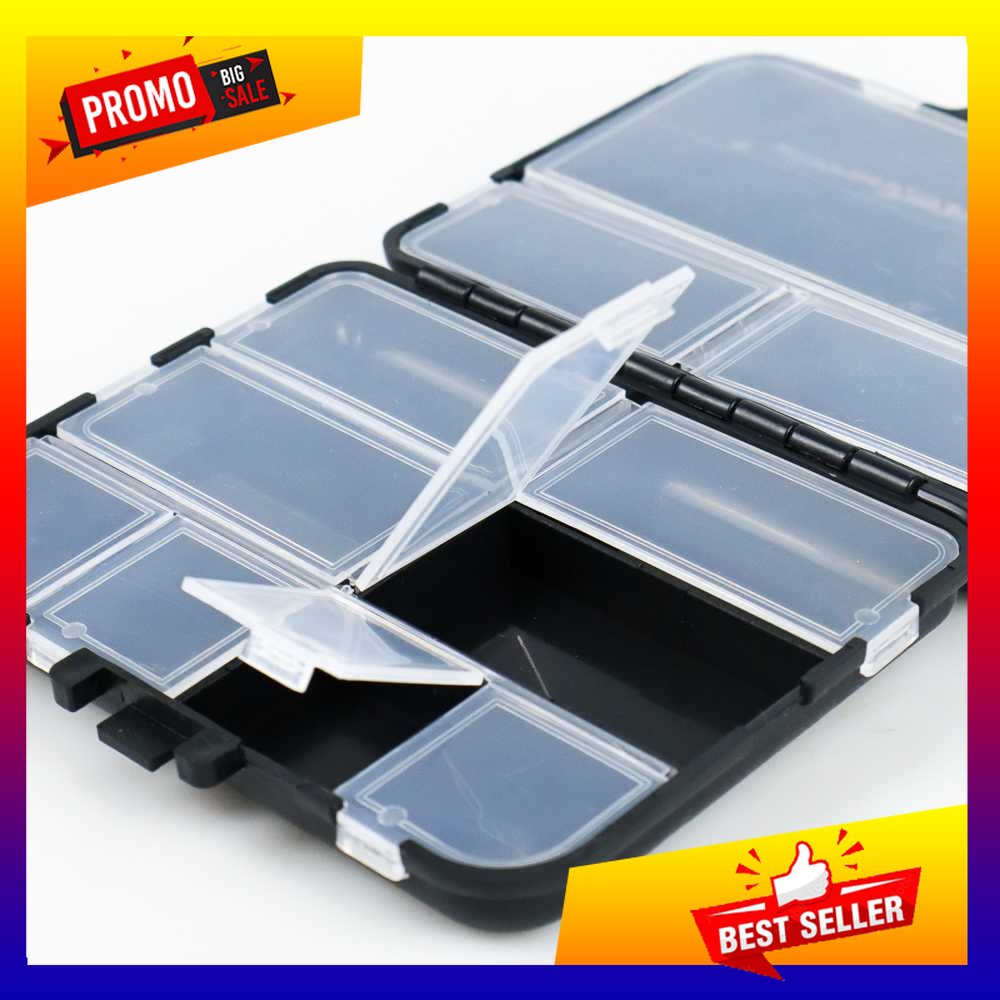 TEMPAT MATA PANCING TaffSPORT Box Kotak Perkakas Kail Pancing Waterproof Case - Q041