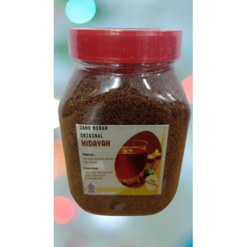 

jahe merah original/jahe merah instan/serbuk jahe merah kemasan toples 330gr