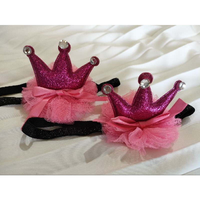 BANDANA BANDO BAYI BABY HEADBAND ANAK PEREMPUAN KOREA CROWN AKSESORIS RAMBUT ANAK