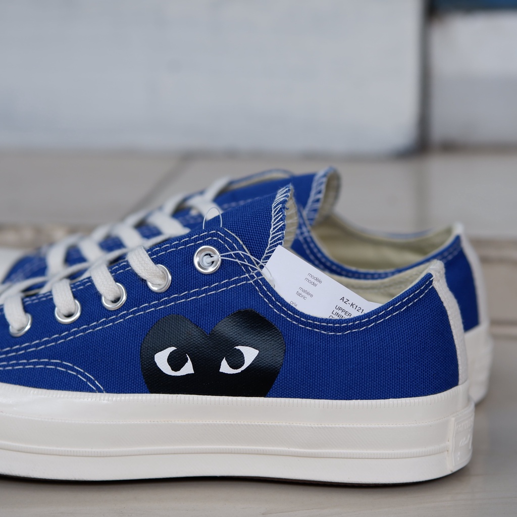 Converse Chuck Taylor 1970s Ox X CDG &quot; Blue &quot; CT 70 CT 70s