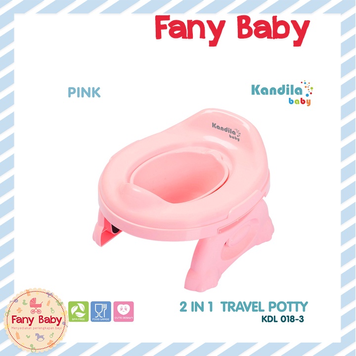 KANDILA 2 IN 1 TRAVEL POTTY / KDL018-3