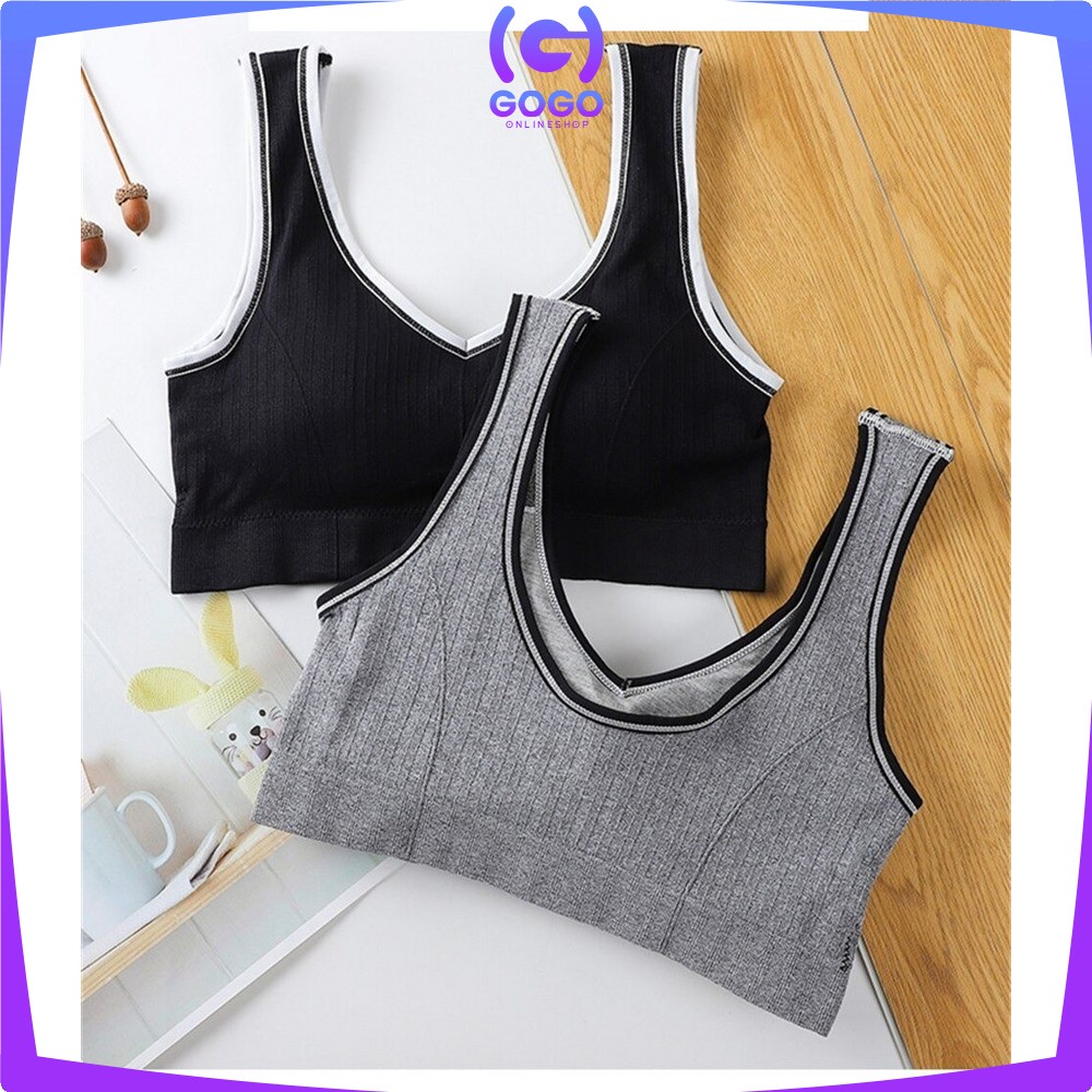 GOGO-P94-P97 Pakaian Dalam Wanita Bra Yoga Bra Tanpa Kawat / Sport Bra Push Up / Pakaian Olahraga Wanita / Bra Gym P95 / Bra Fitness Zumba P96