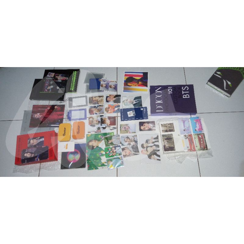 Photocard Postcard BTS Official photobook