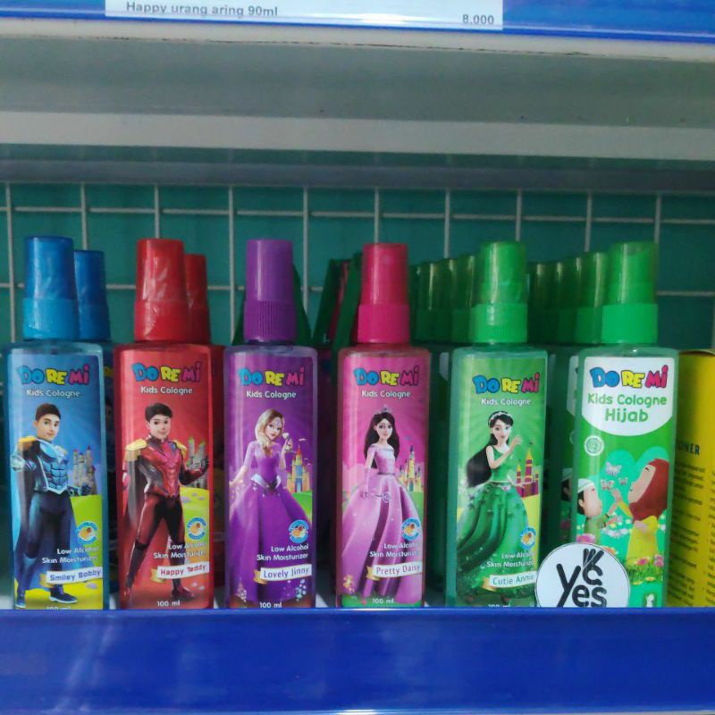 Jual Doremi Kids Cologne Parfume Anak 100ml Spray Do Re Mi Shopee Indonesia