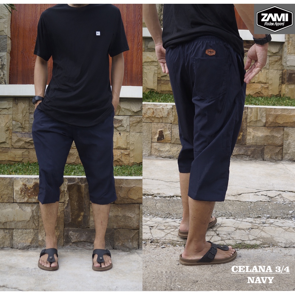 Celana 3/4 Pria -  Sirwal 3/4 - by. ZAMI moslem apparel