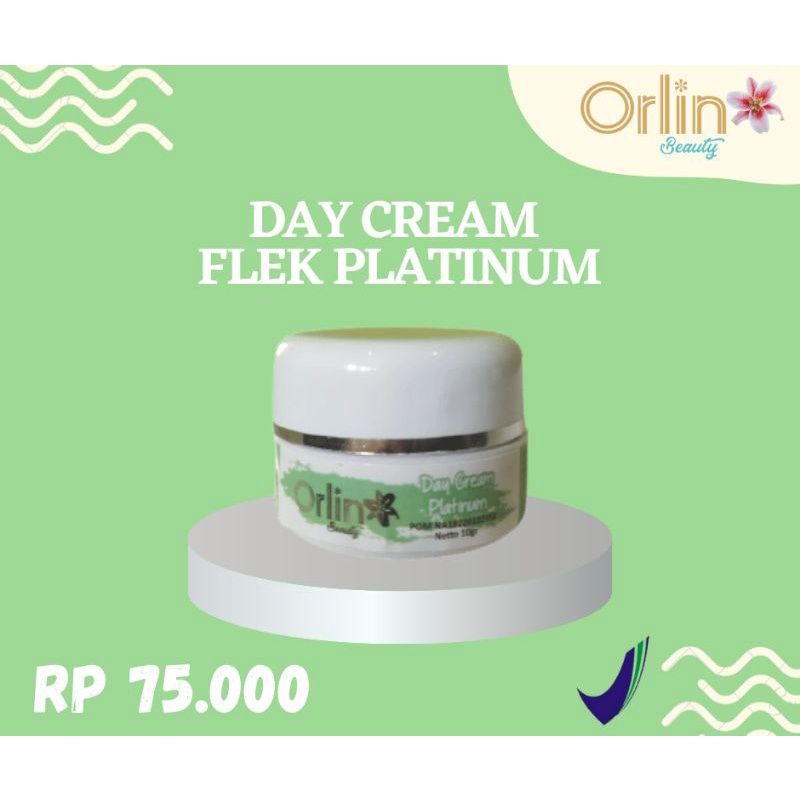 ECER DAY CREAM / KRIM SIANG FLEX PLATINUM ORLIN BEAUTY