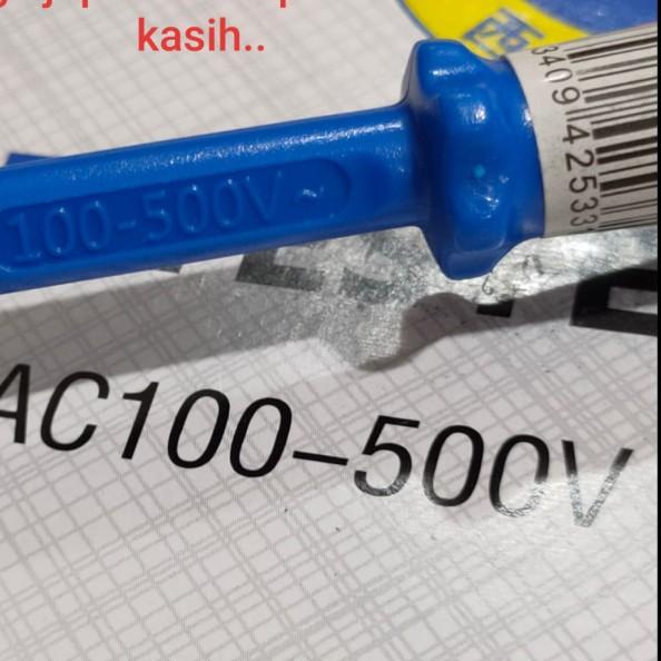 ORI UNIOR TESPEN TES PEN 140MM OBENG tes LISTRIK 140MM 140 MM UNIOR - UNIOR 140M 250V