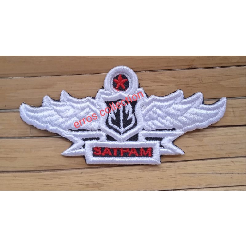 WING PUTIH ATRIBUT SATPAM SECURITY
