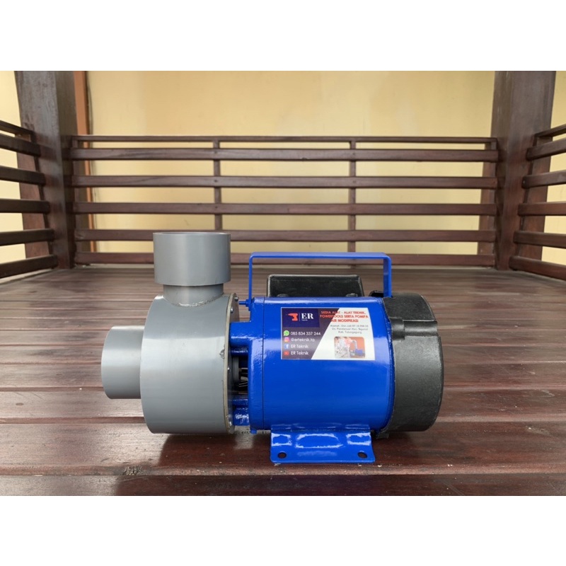 POMPA AIR MODIFIKASI 2inch Alkon PVC Anti Karat 250WATT Sanyo Obohan Kolam 2” Dim