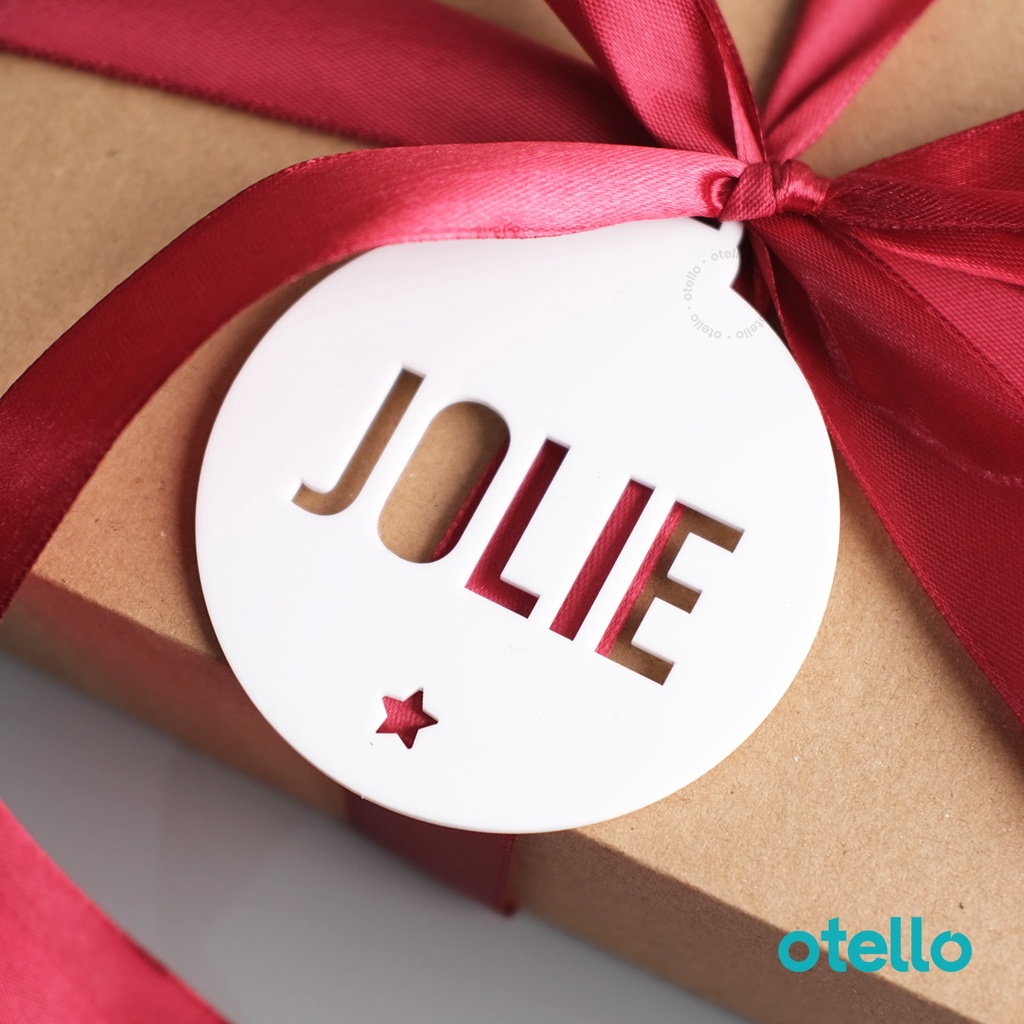 Dekorasi Hampers Kado Natal Ornament Gantungan Hiasan Parsel Christmas Hang Tag Hiasan Kado Gift Tag Dekorasi Bingkisan