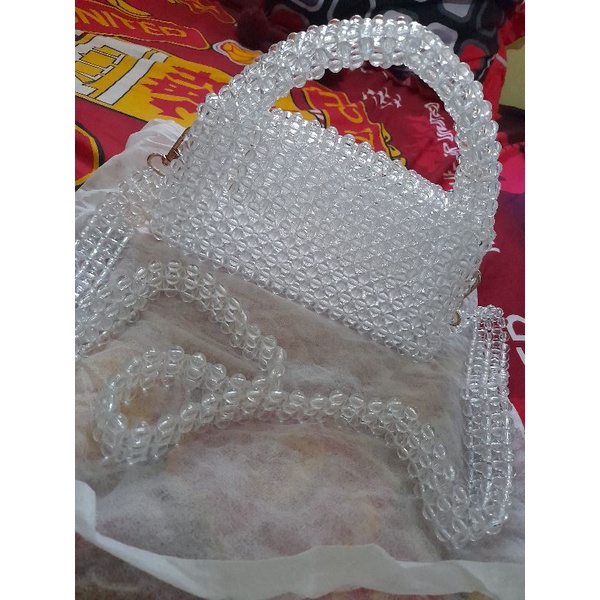 Clear beads bags