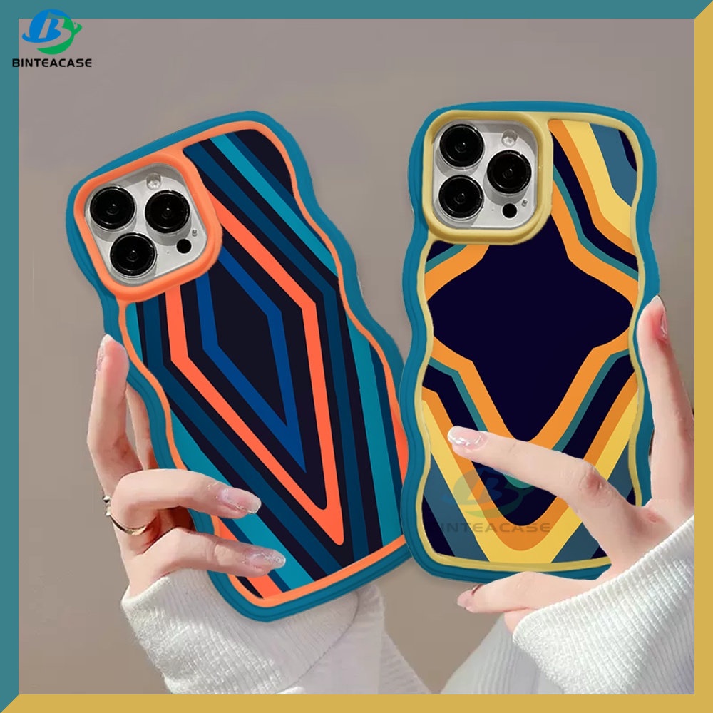 Case Bahan TPU Desain Poligon Untuk Samsung A14 M14 M23 F23 A04 A04E A04S A13 A03 A03S A23 A22 A21S A12 A02S A11 A51 A10 A30 A50 A52 A20S M12 A71 A73 A53 A33 A32