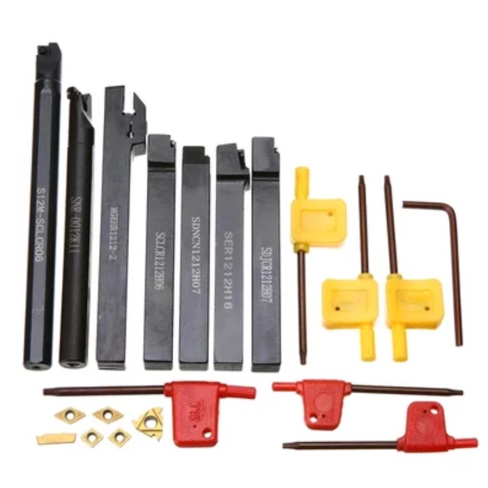 HOLDER BUBUT SET INSERT HOLDER BUBUT BV20 SET KOMPLIT TINGGAL PAKAI