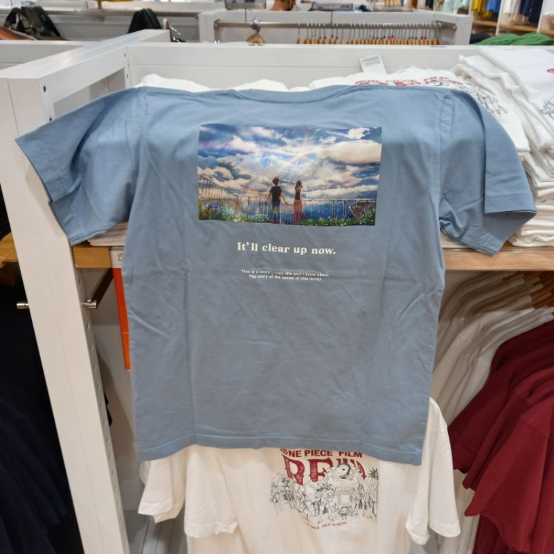 UNIQLO ORIGINAL SALE Makoto Shinkai Suzume S sampai XXL Weathering with you Kaos SALE