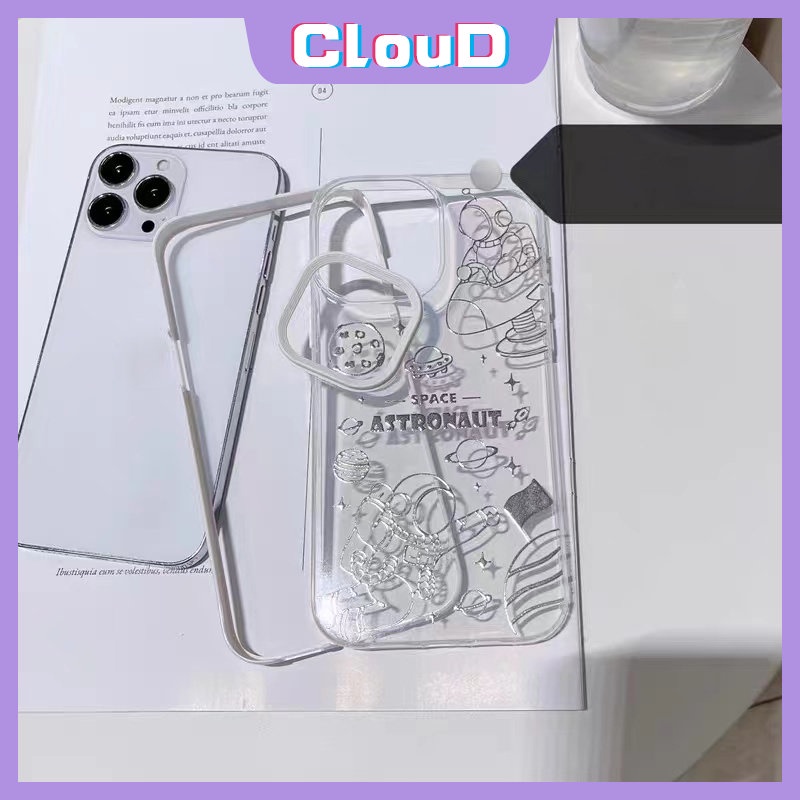 Casing Tpu Samsung A04 A04s A20 A03 A53 A13 A50s A32 A03s A30 A22 A23 A50 A72 A12 A52 A30s A20s A71 A31 A21 A33S A21 3-in-1 Motif Astronot