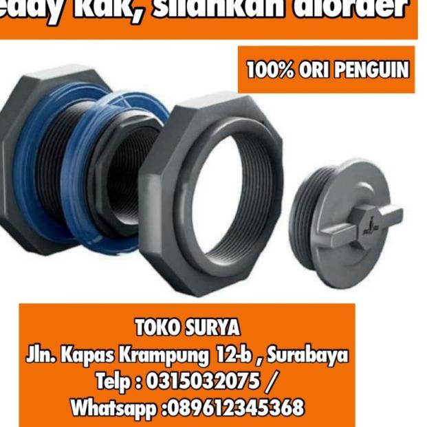 Vlok Ring Mur Drat Toren 2 Inch Verlop Penguin