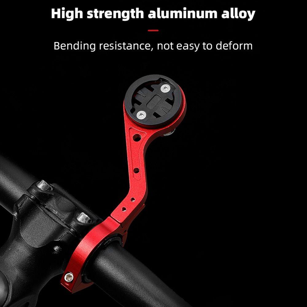 Lanfy Stang Dipanjangkan Bracket Multifungsi MTB Sepeda Speedometer Holder Stopwatch Mount Bracket Rak Sepeda Handleabr Ekstensi Sepeda Komputer Holder