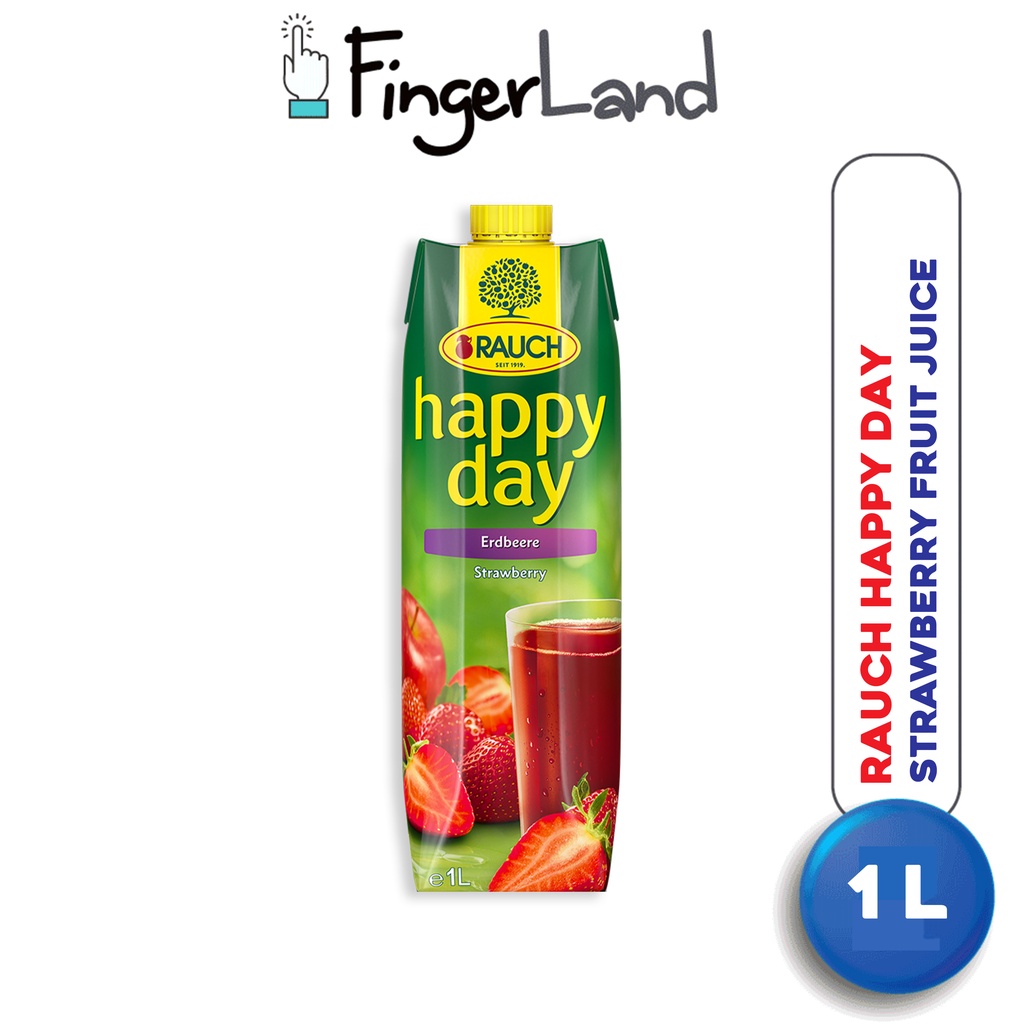 

HAPPY DAY Strawberry Juice 1 Liter Jus Strawberry