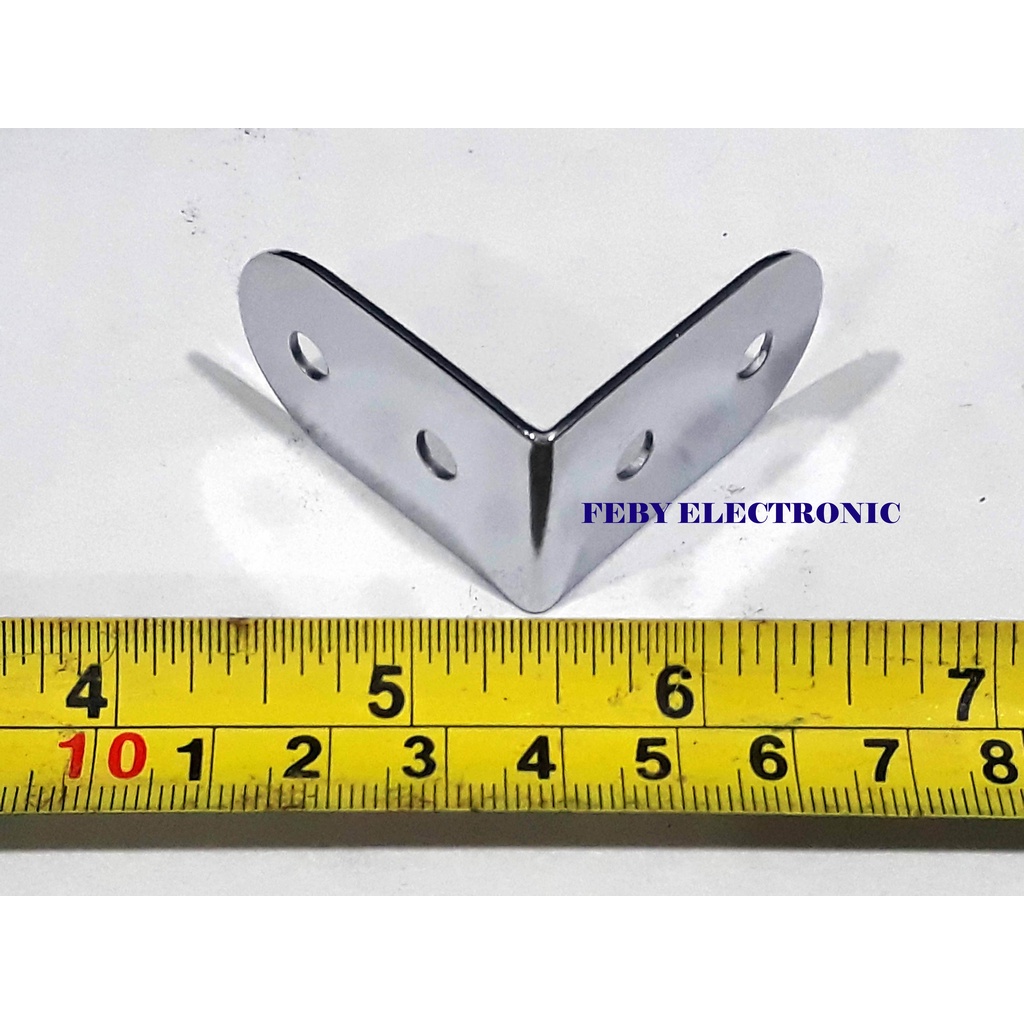 SIKU BOX HARDCASE BESI L 4 LUBANG KECIL