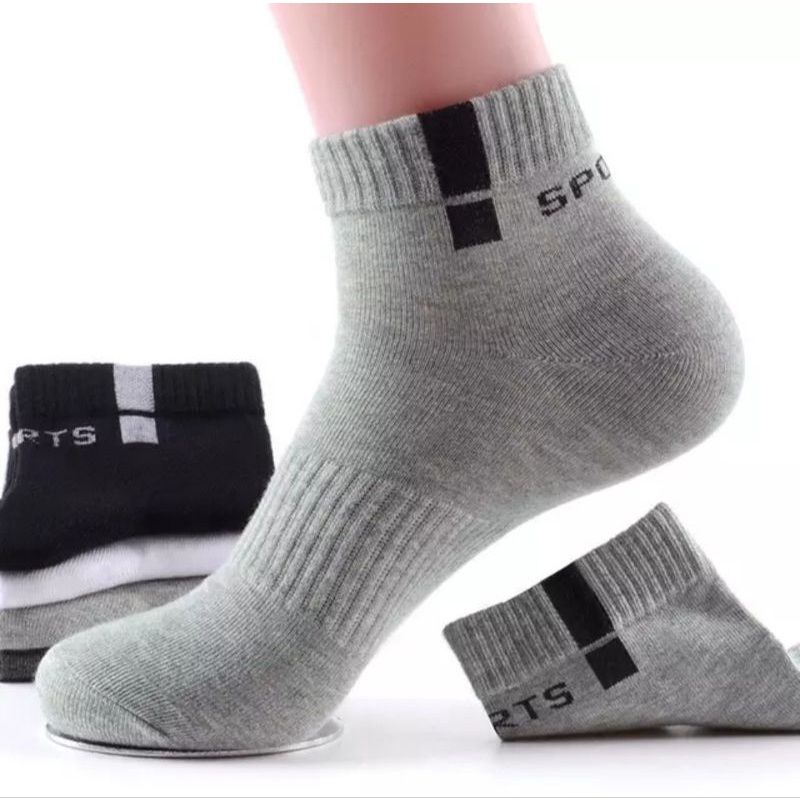 kaos kaki sport pendek unisex/kaos kaki pria sport pendek