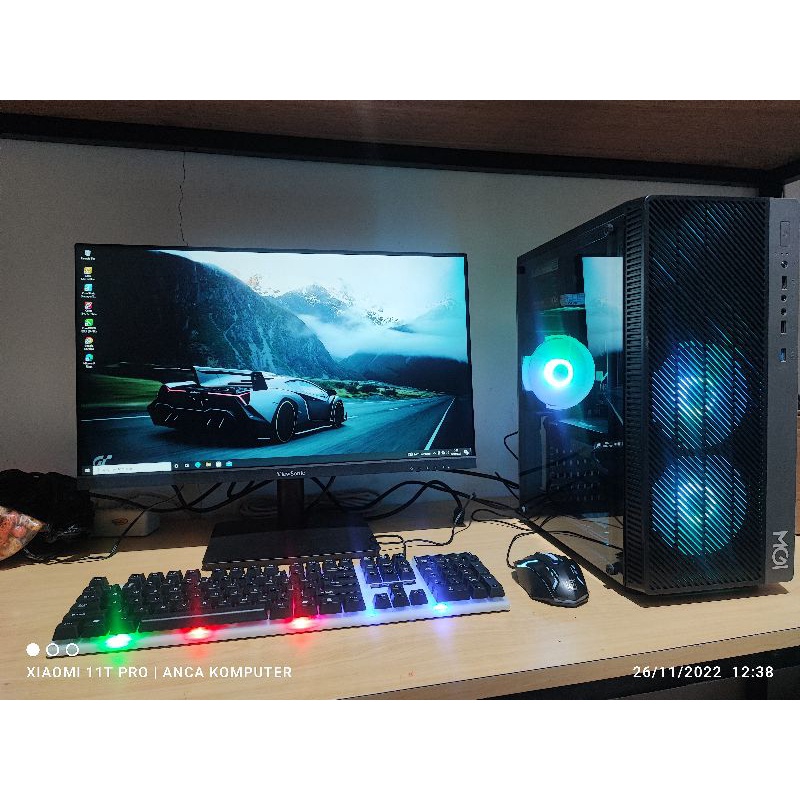 pc gaming desain streaming i5 10400f 16gb ddr4 gtx 1050 ti