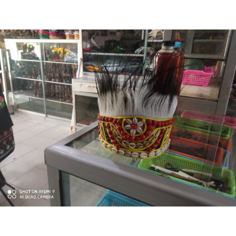 topi/mahkota papua.. oleh oleh papua/topi adat papua asli