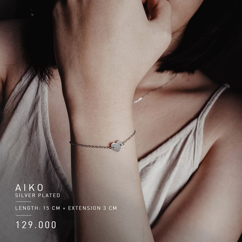 AIKO BRACELET (STAINLESS STEEL + 18K GOLD PLATED) - ANTI KARAT