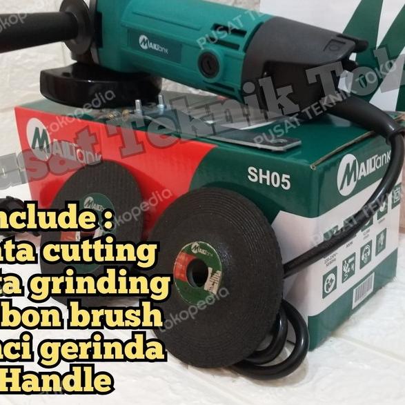 MAILTANK MESIN GERINDA TANGAN SH05 - GERINDA TANGAN 4" MAILTANK