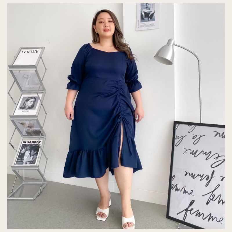 DRESS JUMBO SABRINA AIRA/ DRESS KEKINIAN BIG SIZE./DRESS SERUT.