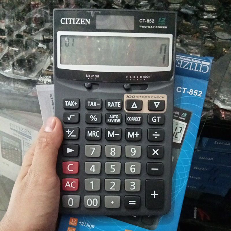 

☑️COD kalkulator citizen CT-852