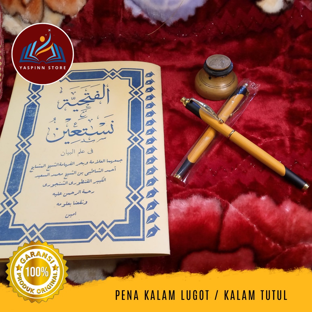 paket murah Pena kalam logat makna kitab Kalam tutul sudah diasah kaligrafi khot lugoh fountain