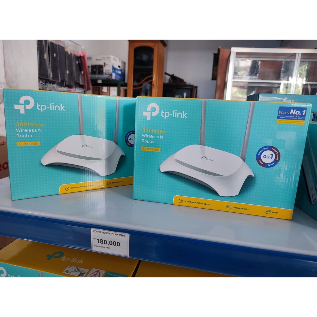 TP LINK TL-WR840N WIRELESS N ROUTER 300 Mbps Modem