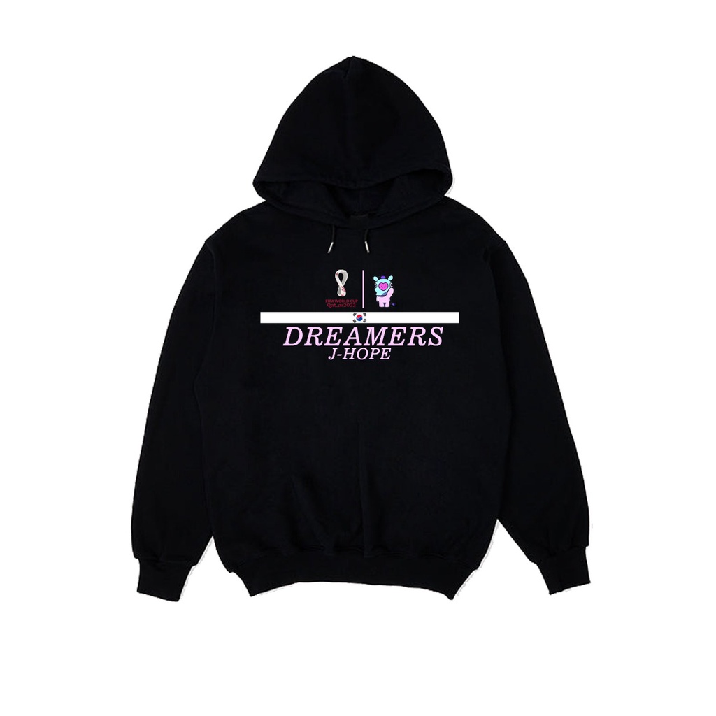 Hoodie kpop world cup qatar dreamers jhope