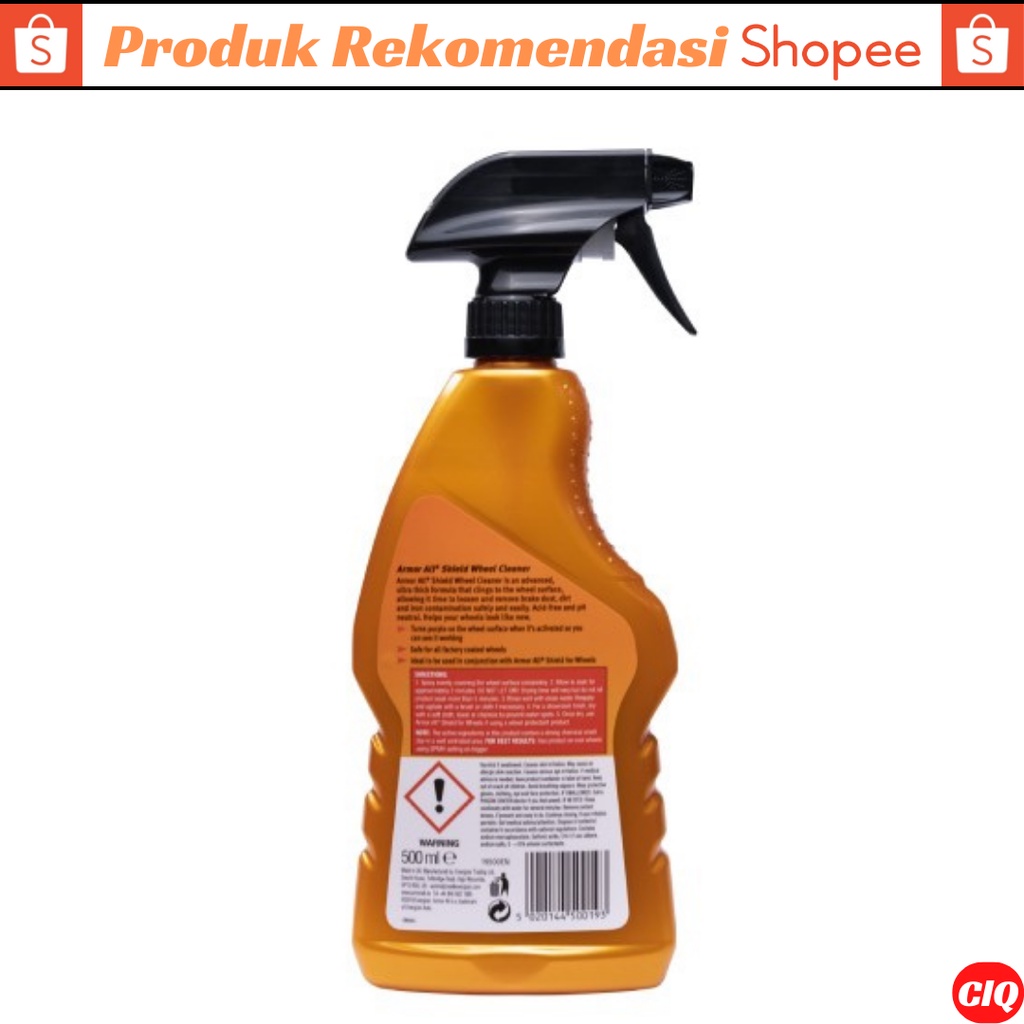 Armor All Glass Cleaner Pembersih Kaca Mobil Motor Helm Jendela Rumah Berjamur Aquarium 500ml