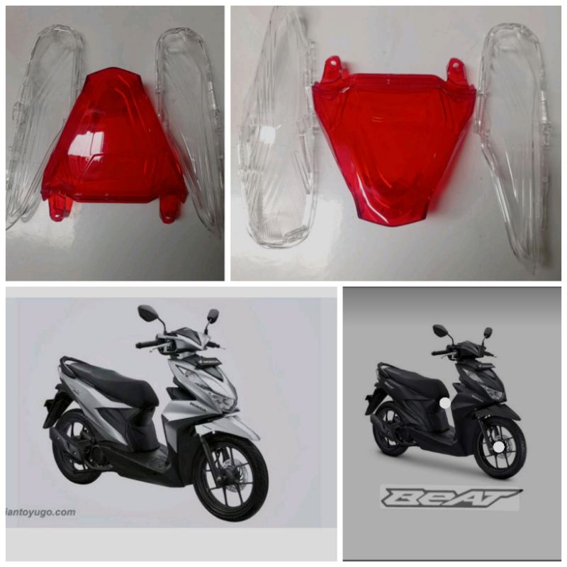 MIKA LAMPU BELAKANG + SEN HONDA BEAT FI NEW DELUXE 2020-2021