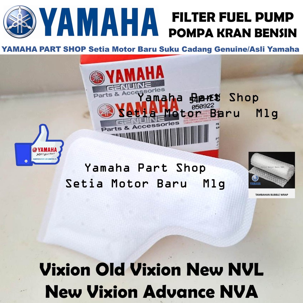 Filter Kran Pompa Bensin Fuel Pump Fuelpump Vixion New Old Vixion NVL Advance NVA Asli Yamaha