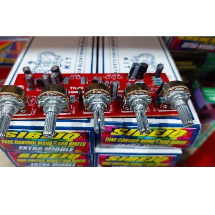 ⇤ Tone Control Mono SUBWOOFER + MIDLE ↚