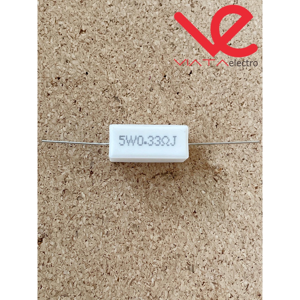 10BH RESISTOR KAPUR 5W RESISTOR TAHU 5WATT ANEKA UKURAN  5 W