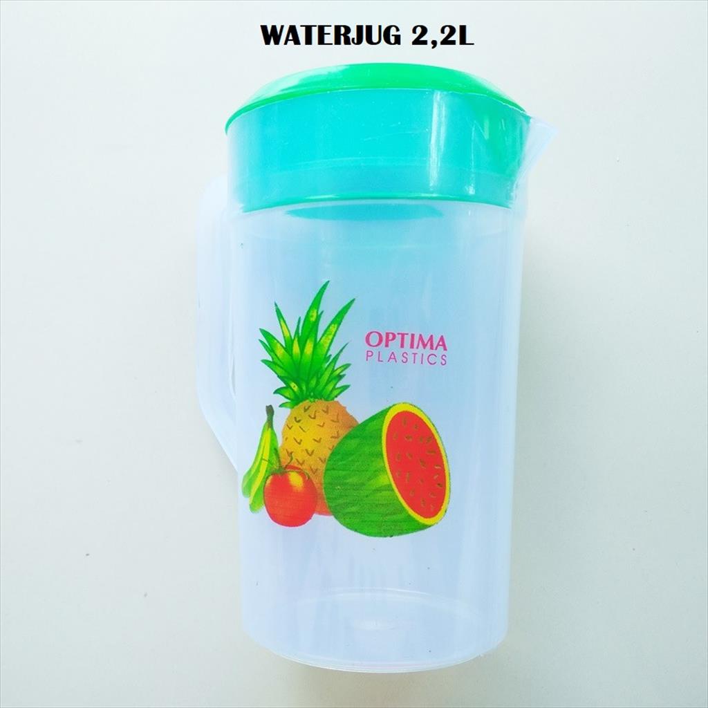 OTS 952. Water Jug Transparan 1,5L 2,2L 2,5L Teko Plastik Optima Waterjug Ceret Teko Tempat Air Minum