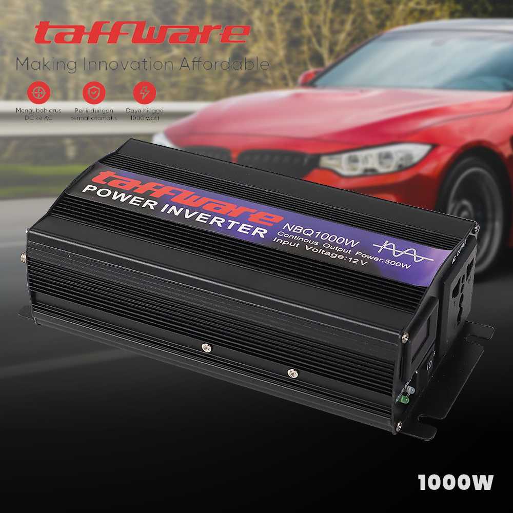 Car Power Inverter DC 12V to AC220V 1000W - NBQ1000W