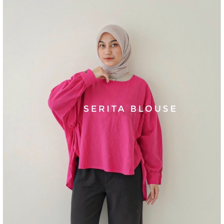 SERITA BLOUSE || BLOUSE SERUT AIRFLOW