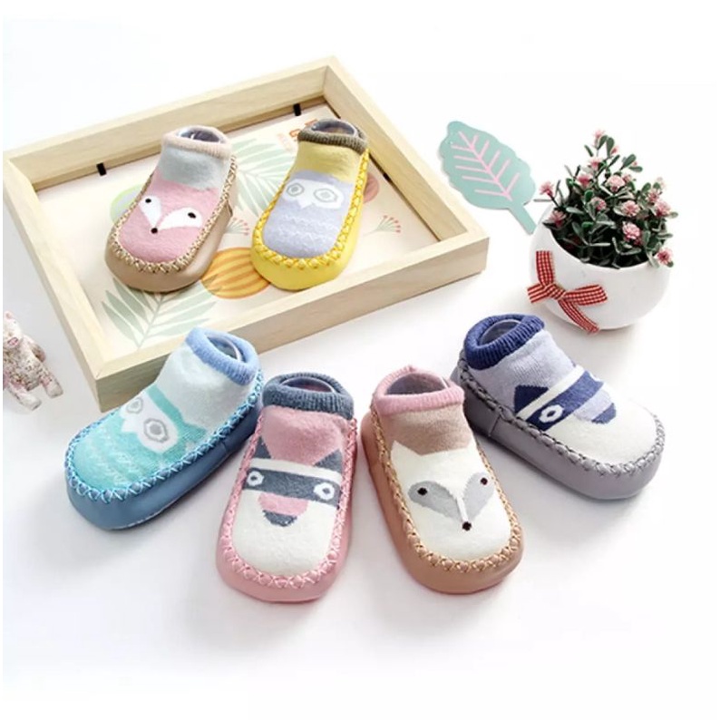 Sepatu Anak Bayi - Baby Prewalker Shoes Socks Kaos Kaki Anak Bayi Anti Slip