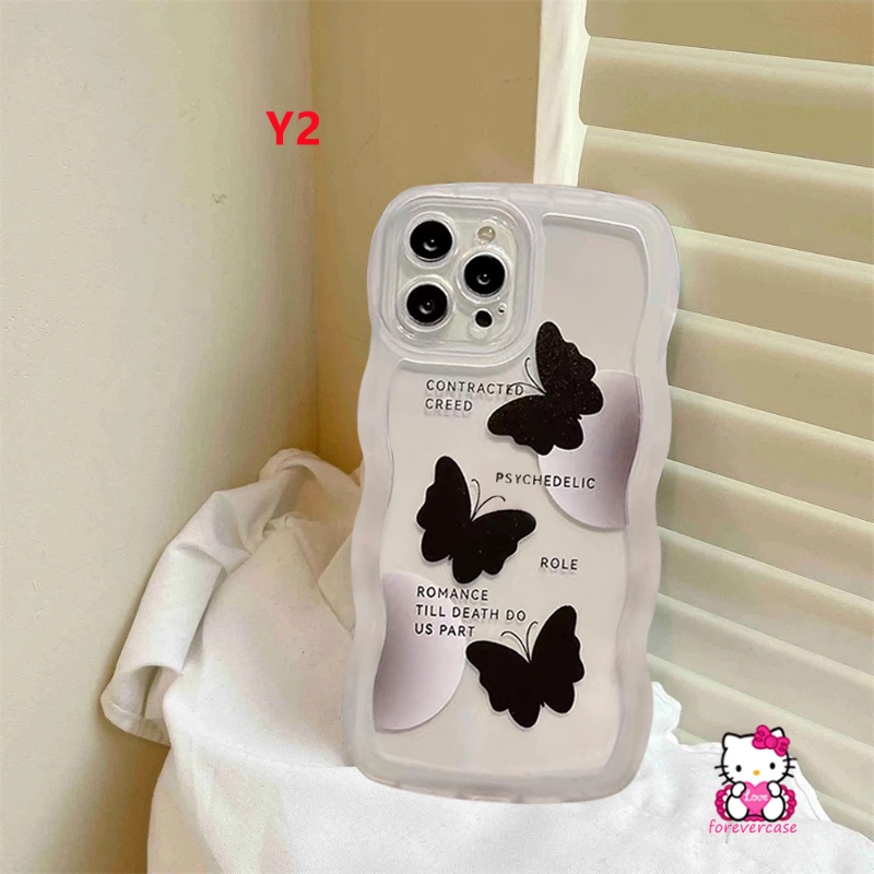 Soft Case Motif Kupu-Kupu Untuk Samsung A12 A50 A13 A32 A53 A22 A52 A23 A04s A03s A30s A52s A33 A02s A50s A21s A20 A51 A03 M22 A3 M11 M22 A3