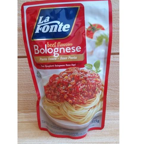 

↽ ✔MURAH La Fonte Bolognese Beff / Lafonte Kemasan Baru / Saos Spaghetti / Saos Bolognese え