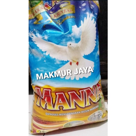 BERAS MANNA 25kg 25 kg ( Premium Kristal Super Kepala )