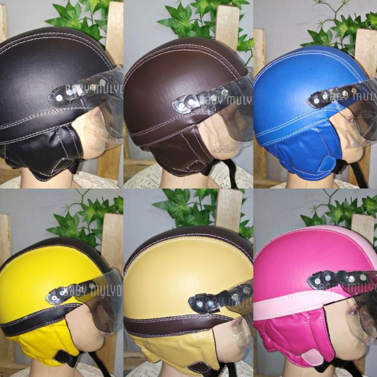 PRODUK- HELM ANAK POLOS .