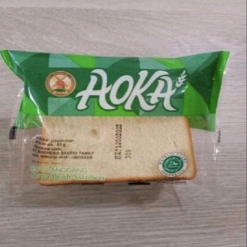 Viral Roti panggang dan roti gulung Aoka enak , lembut luar dan selai di dalam