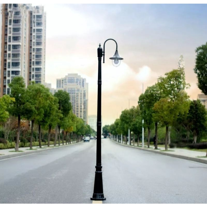 Lampu Tiang Outdoor Lampu Hias Taman Villa Tinggi 3 Meter